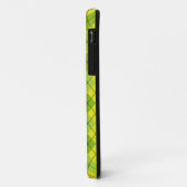 Hellgrüner Schottischer Tartan-Muster Case-Mate iPhone Hülle (Hinten/Links)