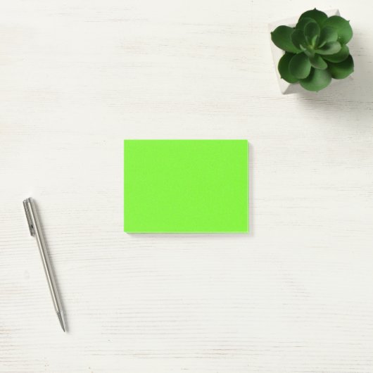 Hellgrüner Stern-Staub Post-it Klebezettel (Büro)