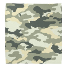Hellgrüner Tarnungs-MusterBandana