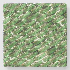 Hellgrüner Wandeffekt und weiße Blasen? Steinuntersetzer