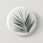 Hellgrünes Blatt Button (Vorderseite)