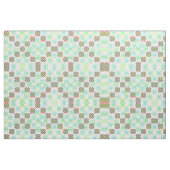 (Hellgrünes, blaues und rosa Blatt) Stoff (Fat Quarter (45,7 x 55,9 cm))