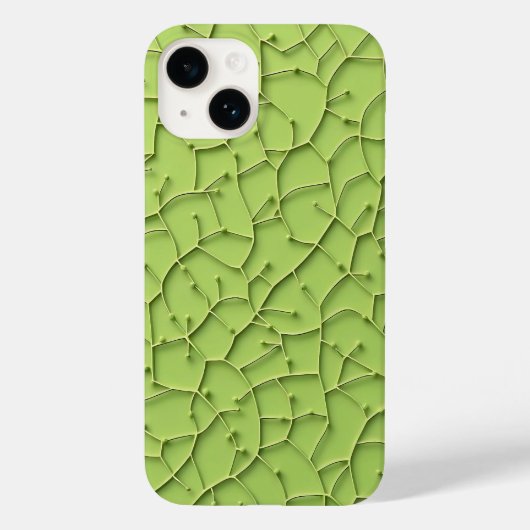 Hellgrünes frisches iPhone-Case-Design Case-Mate iPhone Hülle (Rückseite)