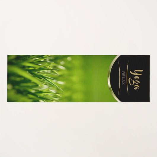 Hellgrünes Gras - Yoga Mat Yogamatte (Vorderseite (Horizontal))