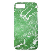 hellgrünes Marmormuster Case-Mate iPhone Hülle (Rückseite)
