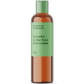 Hellgrünes, modernes Kosmetiksiegel