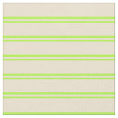 Hellgrünes und beigefarbenes Muster Stoff (Nahaufnahme)