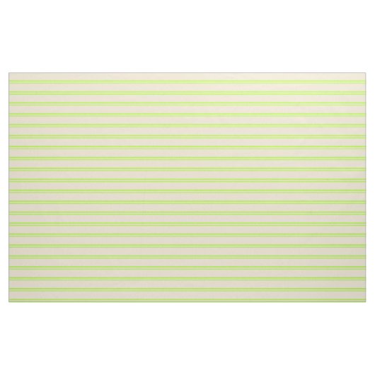 Hellgrünes und beigefarbenes Muster Stoff (Fat Quarter (45,7 x 55,9 cm))