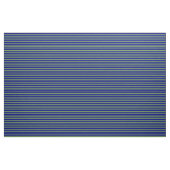 Hellgrünes und blaues Linse/Streifenmuster Stoff (Yard (91,4 cm))