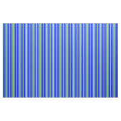 Hellgrünes und blaues Streifen-/Linenmuster Stoff (Fat Quarter (45,7 x 55,9 cm))