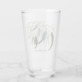 hellgrünes Zahnfleischblatt mit Meldung Glas (Rückseite)