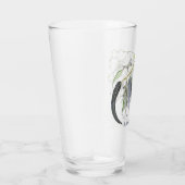 hellgrünes Zahnfleischblatt mit Meldung Glas (Rechts)