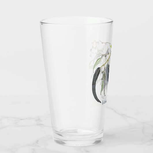 hellgrünes Zahnfleischblatt mit Meldung Glas (Rechts)