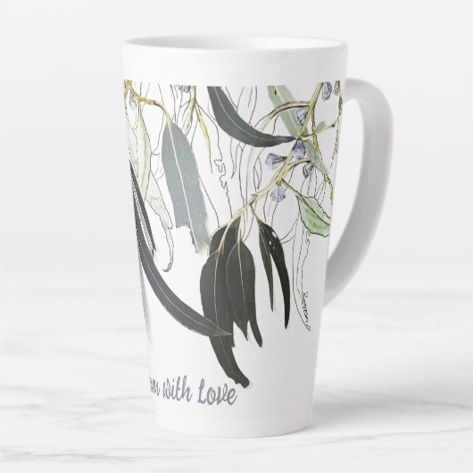 hellgrünes Zahnfleischblatt mit Meldung Milchtasse (Rechte Ecke)