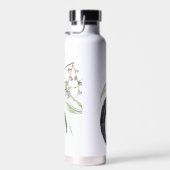 hellgrünes Zahnfleischblatt mit Meldung Trinkflasche (Rechts)