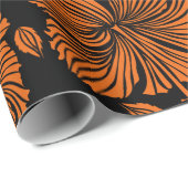 Hellhawaiisches nahtloses Muster mit tropischer Hü Geschenkpapier (Rolleneckpunkt)