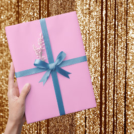 Hellheiß rosa, solide Farbe Geschenkpapier