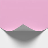 Hellheiß rosa, solide Farbe Geschenkpapier (Ecke)