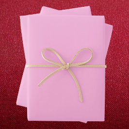 Hellheiß rosa, solide Farbe Geschenkpapier Set