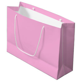 Hellheiß rosa, solide Farbe Große Geschenktüte