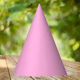Hellheiß rosa, solide Farbe Partyhütchen