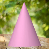 Hellheiß rosa, solide Farbe Partyhütchen