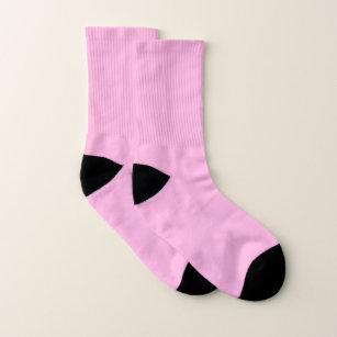 Hellheiß rosa, solide Farbe Socken