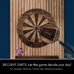 Hellhölzer Effekt Rustikale Dartboard Dartscheibe<br><div class="desc">Nutzen Sie diesen hölzernen Effekt rustikale Dartboard um "entscheidende Darts" zu spielen - ideal für unentschlossene Menschen und ein lustiges und einzigartiges Geschenk für Familien,  Paare und Freunde.</div>