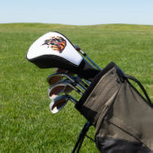 Hellhound Husky Dog Golf Headcover (In SItu)
