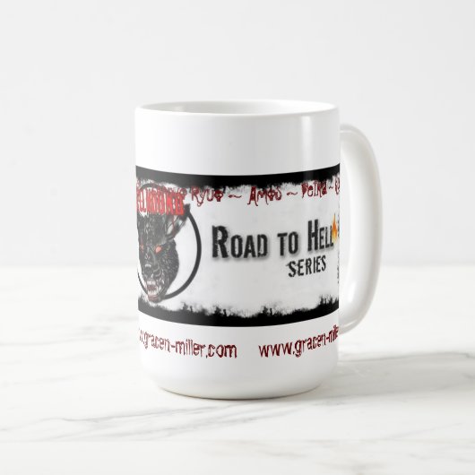 Hellhound-Kaffee-Tasse Kaffeetasse (VorderseiteRechts)