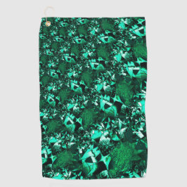 Helligkeit, sanfte Grüntöne Golfhandtuch