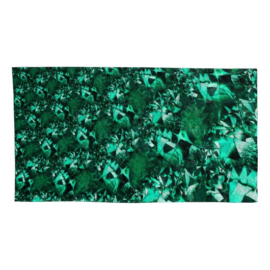 Helligkeit, sanfte Grüntöne Kissenbezug (Rückseite-Rechts)