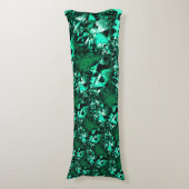 Helligkeit, sanfte Grüntöne Seitenschläferkissen (Vorderseite Vertikal)