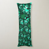 Helligkeit, sanfte Grüntöne Seitenschläferkissen (Rückseite (Vertikal))