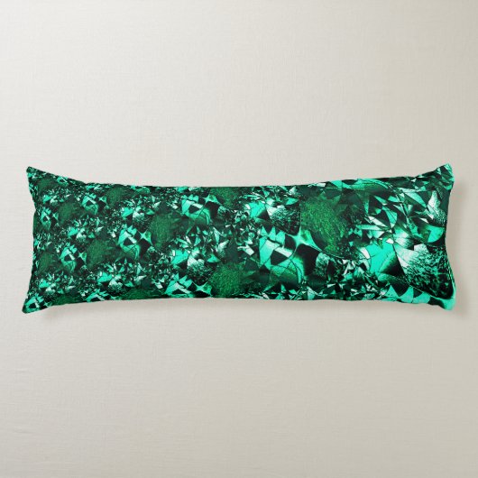 Helligkeit, sanfte Grüntöne Seitenschläferkissen (Vorderseite)