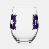 Hellions Glass Weinglas Ohne Stiel (Links)