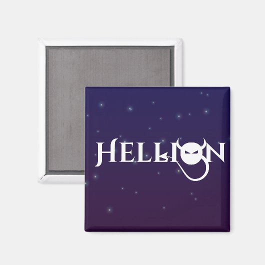 Hellions Square Magnet (Vorderseite/Rückseite)