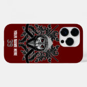 Hellish Hockey Goalie Case-Mate iPhone Case (Rückseite (Horizontal))