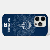 Hellish Hockey Goalie Case-Mate iPhone Hülle (Rückseite (Horizontal))