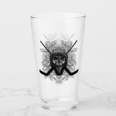Hellish Hockey Goalie Glas (Vorderseite)