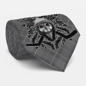 Hellish Hockey Goalie Krawatte (Gerollt)