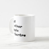 HellIsOtherPeople Kaffeetasse (Vorderseite Links)