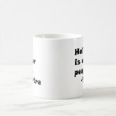 HellIsOtherPeople Kaffeetasse (Mittel)