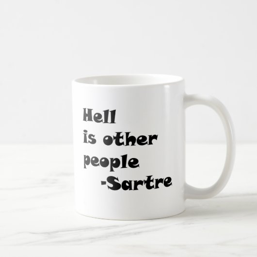 HellIsOtherPeople Kaffeetasse (Rechts)