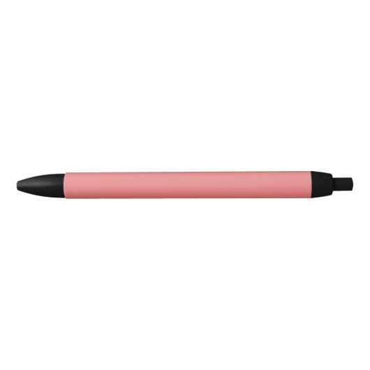 Hellkorallenrote Farbe einfarbig Kugelschreiber (Vorderseite)