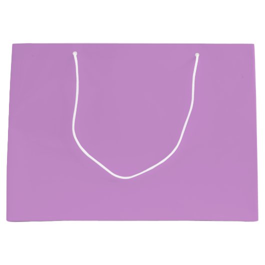 Helllila Große Geschenktüte (Vorderseite)