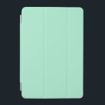 Hellminte grüne High End Farbabstimmung iPad Mini Hülle<br><div class="desc">Maßgeschneiderte Matching Solid Color Lightnt Green - High-End-Option für Vollfarbendesign. GraphicsByMimi© Personalisieren Sie dieses elegante Vorlagenprodukt mit Ihrem Monogramm,  Text,  Initial oder Namen,  indem Sie das Bearbeitungsmenü benutzen,  um Ihr eigenes,  einzigartiges Produkt zu erstellen. Andere Farben und Stile sind in unserem Shop unter www.zazzle.com/GraphicsByMimi erhältlich.</div>