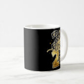 Hello 2026 Coquette Bow Leopard New Years Eve Part Kaffeetasse (VorderseiteRechts)