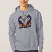 Hello 2026 Dual Dragon Fire Pullover Hoodie (Vorderseite)