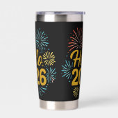 Hello 2026 Fireworks Thermobecher (Links)